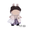 The clothes are suitable for 17cm fabric vinyl dolls, plush toys and other wearable and changeable clothing substitutes Application Scenario